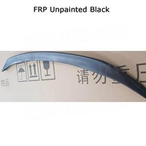 포르쉐 카레라 911 991 2012 2013 2014 2015 v-rt 스타일 스포일러 카본 frp 리어 트렁크 윙, frp 도색되지 않은 검정색