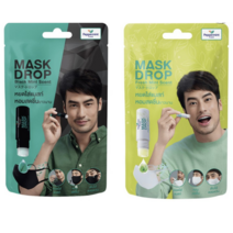 마스크 냅새제거 / Peppermint Field 태국 Mask drop 3cc X 5 개 - 블랙민트 프레쉬 민트 2종류 / 옵션, Black Mint (블랙 민트)-5개