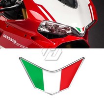3d 수지 오토바이 전면 페어링 데칼 이탈리아 스티커 케이스 ducati 959 969 1199 1299 panigale v4 s r supersport