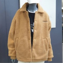 NC 귀요미 카라 백 포인트 코치 양털 쟈켓 ITU4DC51A_NC