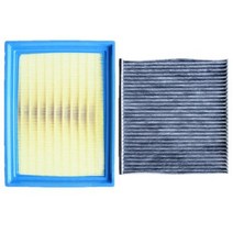 호환 자동차공기청정기 차량용 휴대용 청정기 Roewe RX5 MG HS 용 필터 세트 에어 캐빈 오일 연료, 1 Air and 1 Cabin