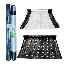 유공비닐 농사용 흑색 검정 배색 농사용 텃밭 양파 마늘 멀칭비닐 고정핀, 유공0.02mm 배색150x200(14x14cm/9구)