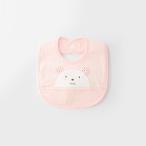 메르베 곰돌이W 아기턱받이 침받이 사계절용