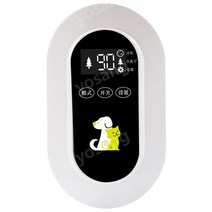 고양이 공기청정기 음이온 털 펫케어 비염 원룸 미세먼지, 하얀색