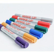 PlayColor Make up 페이스페인팅 펜타입 메탈 낱색페이스페인팅 얼굴물감 바디물감 헬로윈 마카, 메탈 퍼플