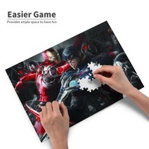 China Oem 아이언맨 Marvel 아침 교육 300조각 퍼즐 조립 완구 압력을 방출하다 맞추기, 500개, 공통색