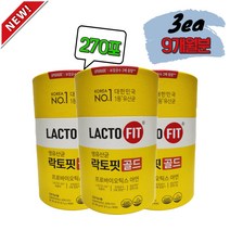종근당건강 락토핏 생유산균 골드, 180g, 3개