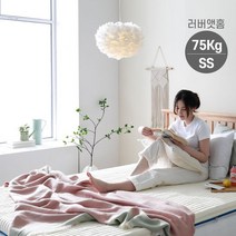 러버앳홈 미디엄 천연라텍스 토퍼 매트리스 7.5cm - 슈퍼싱글