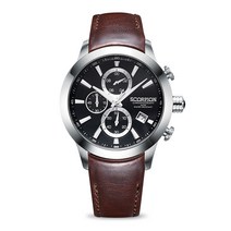스콜피온 44mm 크로노그래프 남성 가죽/메탈시계 SP3351 [선물포장/공구]
