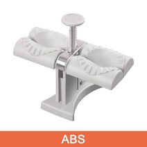 만두만드는기계 만두피 가정용 반죽 틀 자동 만두 기계 더블 헤드 프레스 금형 수동 파스타 메이커 주방 반, 01 ABS, 01 ABS