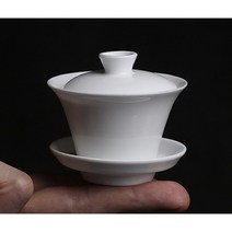 초소형 미니 백자 개완 40 ml 백자개완 백옥 양지옥 도자기잔 찻잔 다기, 1개