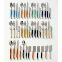 (당일/무료배송) 장네론 라귀올 커트러리 디너세트 라기올 커트러리, 디너 나이프, 오렌지