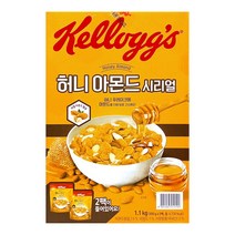 켈로그 허니아몬드 시리얼 550g X 2입, 2개