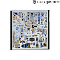 루이까또즈 [루이까또즈] 쁘띠 실크 스카프 뉴도어 블랙 (SA-2WSM380BL)