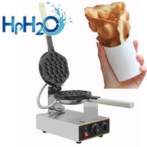 홍콩 에그와플 메이커 상업 전기 110V 220V 계란 거품 와플 기계 eggettes 철 케이크 오븐, heart  bubble waffle+110V+AU