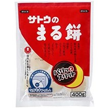 키리 모찌 찹쌀떡 구워먹는떡 마루모치 싱글팩 400g×4, 400 그램 (x 4)