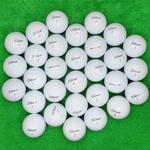 타이틀리스트 PRO V1 V1X 혼합 로스트볼 1등급, 화이트, 10개