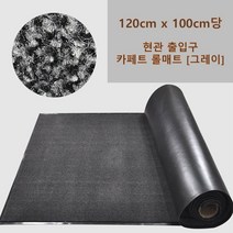백화점입구 빗물 신발먼지제거용 뒷판고무 롤매트 120x100cm당 호텔 출입구 상가입구
