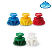 아리카사 HACCP 원형주먹솔/다라이솔 [색상/모선택], 1012BT_(블루)굵은모
