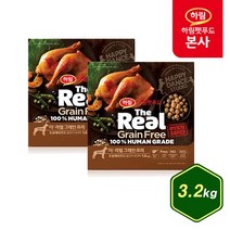더리얼 그레인프리 오븐베이크드 닭고기 시니어 3.2kg, 없음
