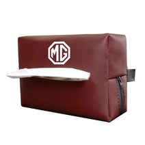 블랙박스 차량용 트럭 미니 외장형 가성비 자동차 티슈 박스 종이 타월 가방 장식 액세서리 모리스 차고 M, 02 For MG Red