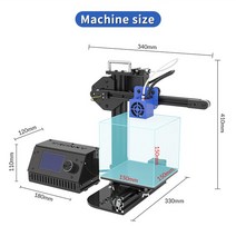 3D 프린터 휴대용 고정밀 저렴한, 1.X 1