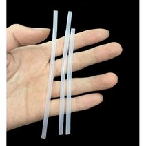 실리콘튜브 파이프 투명 고무 호스 PVC 고온 고압 모세관 얇은, 7x8(10미터)
