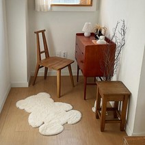 다용도 귀여운 곰돌이 러그 양털 카페트