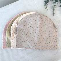 크림 면 기본 비니 항암 모자 두건 봄 여름 간절기 실내 수면