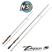 [사은품:NS핀온릴+쏘베이트]NS 타이픈S 쏘가리 꺽지 계류 낚시대 민물 루어대 타이푼S 엔에스, S-632UL