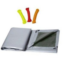 4x3m 양면 캠핑 방수 대형 타포린 방수포