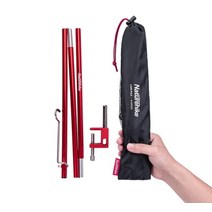 Naturehike 2019 새로운 캠핑 접는 램프 극 휴대용 야외 여행 경량 알루미늄 합금 피크닉 텐트 라이트 폴, 가로등 기둥