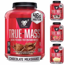 비에스엔 트루매스 BSN TRUE MASS 신타6 웨이트 게이너 탄수화물 단백질 체중증가 프로틴 살찌는 보충제 2.54 kg 5.82 LB, 쿠키앤크림 2.54 kg