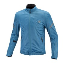 코미네 여름용 자켓 바이크 메쉬 상의 보호대 JK-162 MALLARD-BLUE, MALLARD-BLUE-WXL