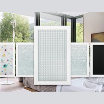 거실 창문 사생활보호 반투명 썬팅지 시트지4m 유리, 블라인드 4M
