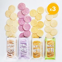 뻥튀기 팡튀 4종 세트, 3세트, 120g