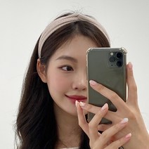 아쿠세샵 고급 니트 골지 꼬임 넓은 일체형 반다나 헤어밴드 머리띠 7컬러