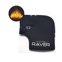 RAVER 오토바이 네오플렌 겨울 방한장갑 방수 방한토시 핸들커버 바이크 글러브 B타입, B타입 블랙