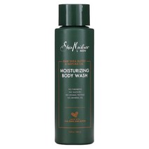 SheaMoisture (시어 모이스처) SheaMoisture 남성용 무가공 시어버터 & 마푸라 오일 보습 바디 워시 444ml(15fl oz), 3개