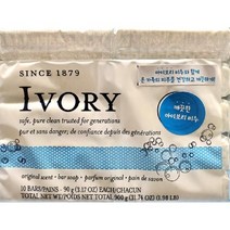 트레이드몰▶아이보리 세안 전신 비누 오리지날 90g 10입 클렌징바 중성 욕실용품 화장 세안제 가정용 거품◀트레이드몰, ◀트레이드몰▶