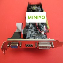 대덕비디오 카드 NVIDIA GeForce GTX650 2G DDR5 DVI VGA PCIE XP WIN7 용 로우 프로파일 그래픽, 01 full bracket