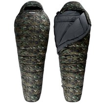 트라우마 레인저1500 극동계 오리털침낭 멀티카모, 1개