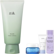 한율 어린쑥 진정맑은 클렌징 폼 + 아모레퍼시픽 3종, 120g, 2세트