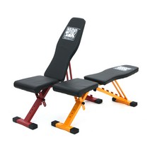 접이식 벤치 프레스 BM200(각도조절), 블랙_벤치+탄력밴드