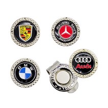 골프웰 수입차 엠블럼 볼마커 자석 클립 포함 ENKC003, ENKC003 BMW