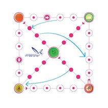 [생활/소품/최저가]_윷놀이말판 플라잉디스크말판 말판 학교체육_43722EA, 본상품선택