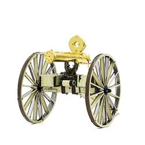 Fascinations Metal Earth Wild West 개틀링 건 3D 금속 모델 키트