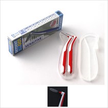 스카이덴트 001 2개입 시린이 치간칫솔 시린이용 치간치솔 울트라 소프트모 퉁퉁부은잇몸 미백시술 이후 센시티브 민감한 잇몸 SKYDENT, 001 시린이 치간칫솔 2개입, 2개