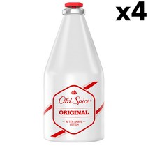 올드스파이스 오리지널 애프터쉐이브 스킨 100ml 4팩 Old Spice Original Aftershave Lotion, 1개
