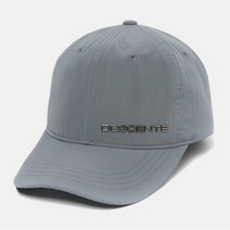 [데상트] 모자 UQC SN123HCP30-GRY 메탈 로고 볼캡 GRY, 사이즈:FREE